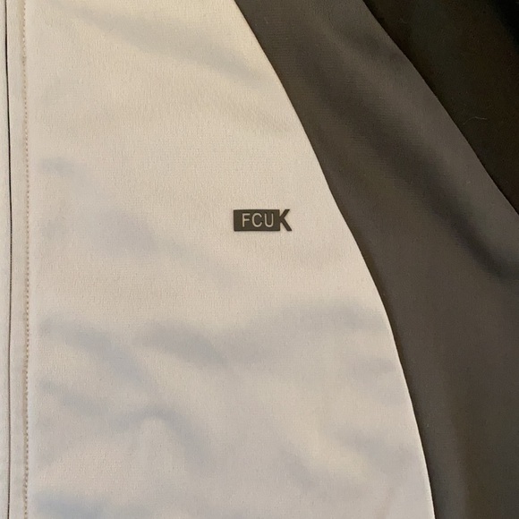 Men’s FCUK zip up sweatshirt - Picture 3 of 4